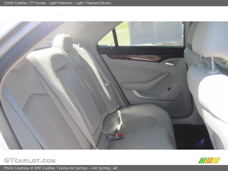 Light Platinum / Light Titanium/Ebony 2008 Cadillac CTS Sedan