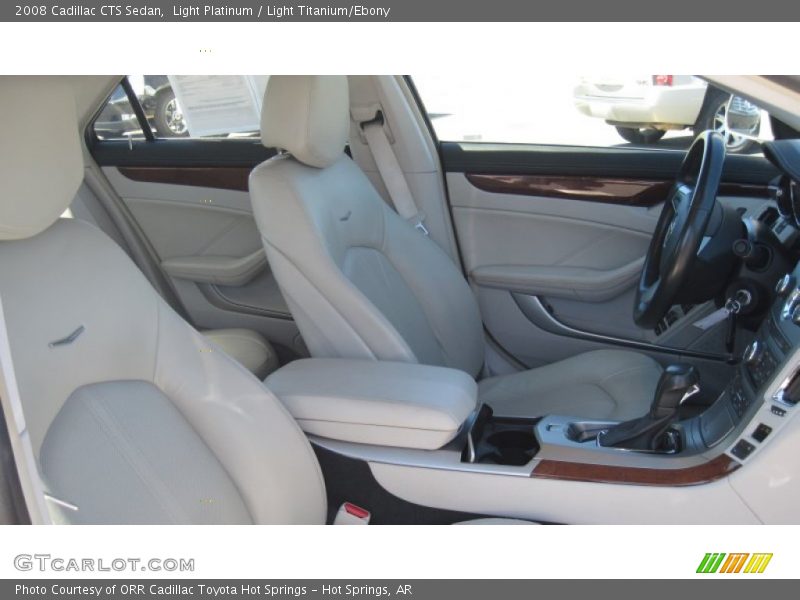 Light Platinum / Light Titanium/Ebony 2008 Cadillac CTS Sedan