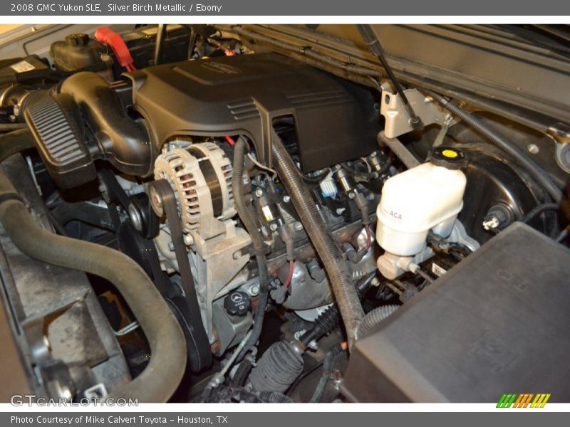 Silver Birch Metallic / Ebony 2008 GMC Yukon SLE