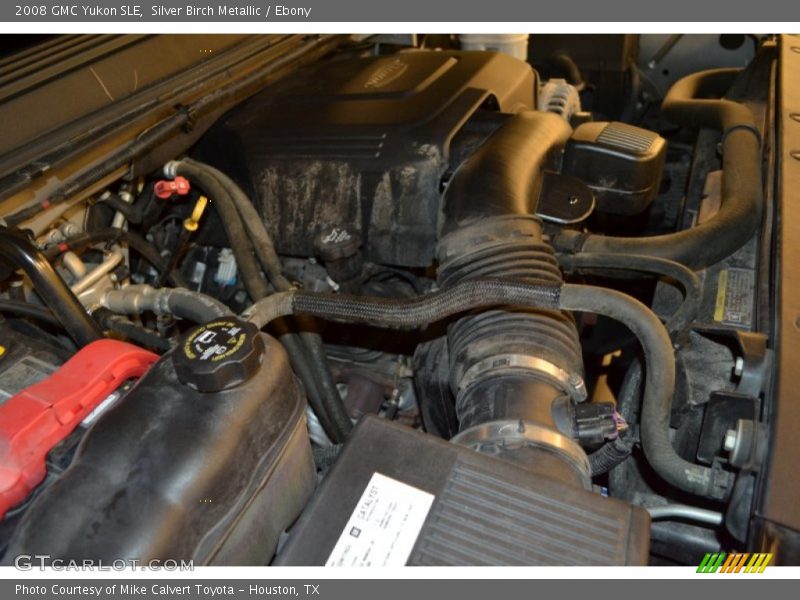 Silver Birch Metallic / Ebony 2008 GMC Yukon SLE
