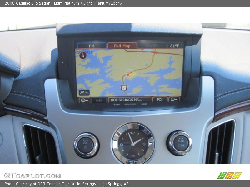 Light Platinum / Light Titanium/Ebony 2008 Cadillac CTS Sedan