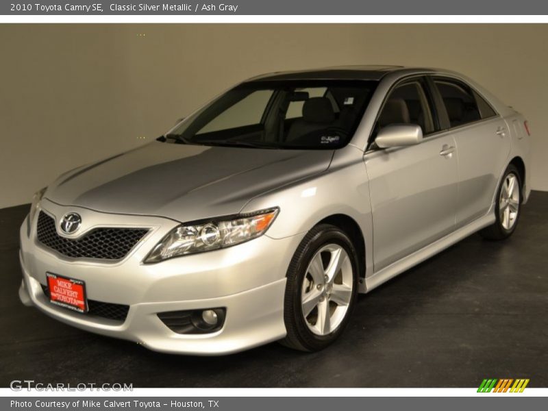 Classic Silver Metallic / Ash Gray 2010 Toyota Camry SE