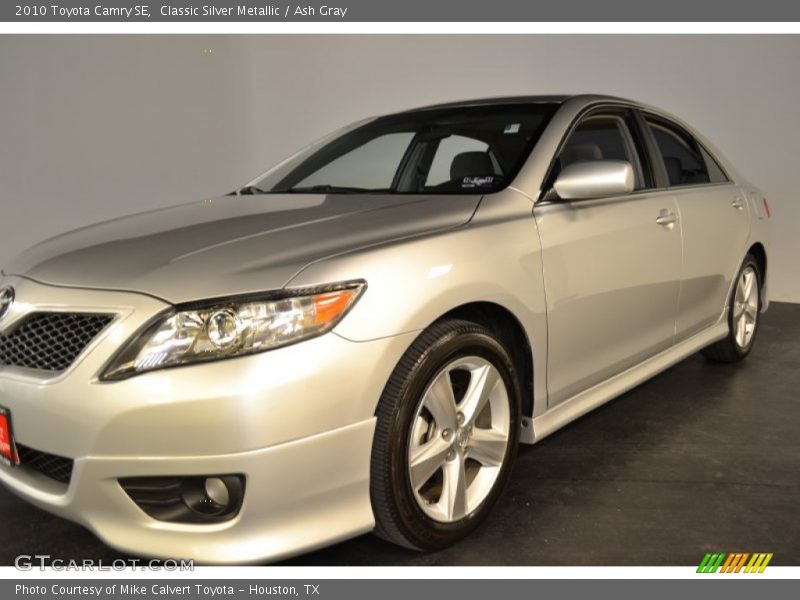 Classic Silver Metallic / Ash Gray 2010 Toyota Camry SE