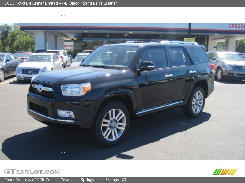 Black / Sand Beige Leather 2011 Toyota 4Runner Limited 4x4