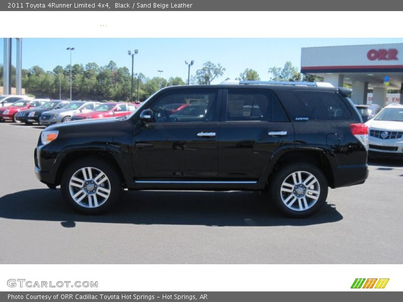 Black / Sand Beige Leather 2011 Toyota 4Runner Limited 4x4