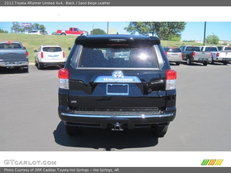 Black / Sand Beige Leather 2011 Toyota 4Runner Limited 4x4