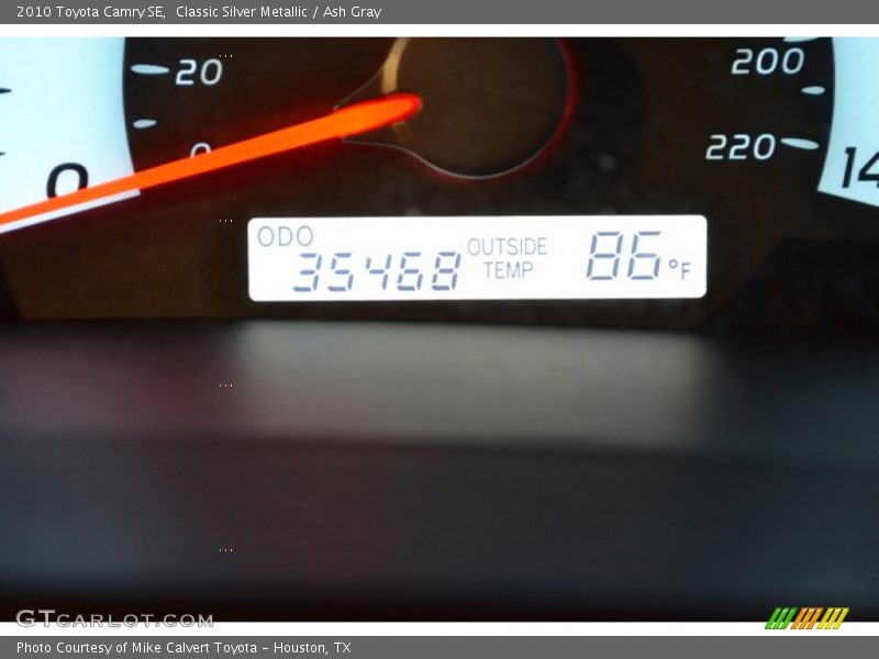 Classic Silver Metallic / Ash Gray 2010 Toyota Camry SE