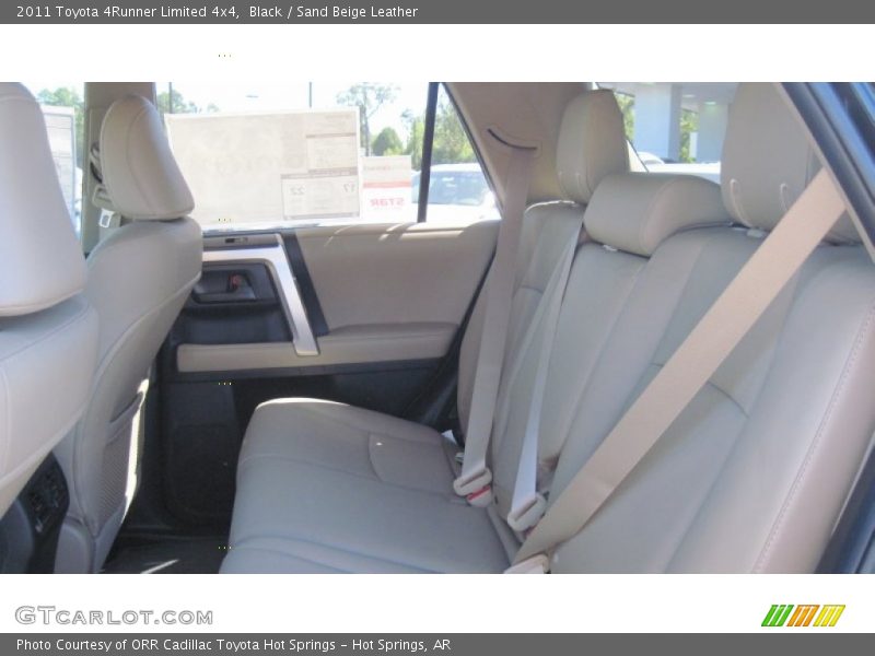 Black / Sand Beige Leather 2011 Toyota 4Runner Limited 4x4