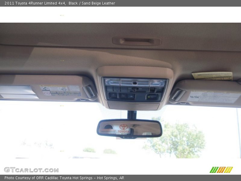 Black / Sand Beige Leather 2011 Toyota 4Runner Limited 4x4