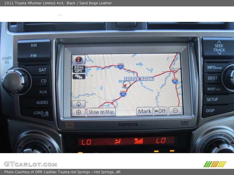Black / Sand Beige Leather 2011 Toyota 4Runner Limited 4x4