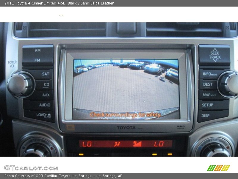 Black / Sand Beige Leather 2011 Toyota 4Runner Limited 4x4