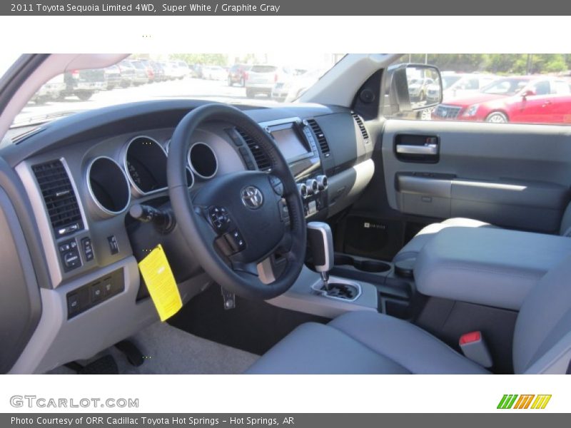  2011 Sequoia Limited 4WD Graphite Gray Interior