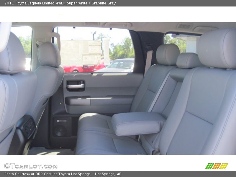 Super White / Graphite Gray 2011 Toyota Sequoia Limited 4WD