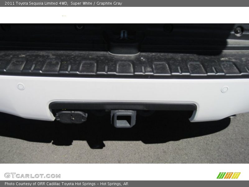 Super White / Graphite Gray 2011 Toyota Sequoia Limited 4WD