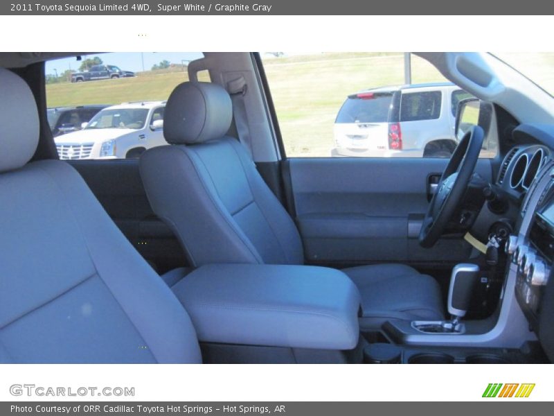 Super White / Graphite Gray 2011 Toyota Sequoia Limited 4WD