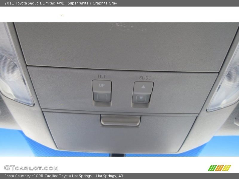 Super White / Graphite Gray 2011 Toyota Sequoia Limited 4WD