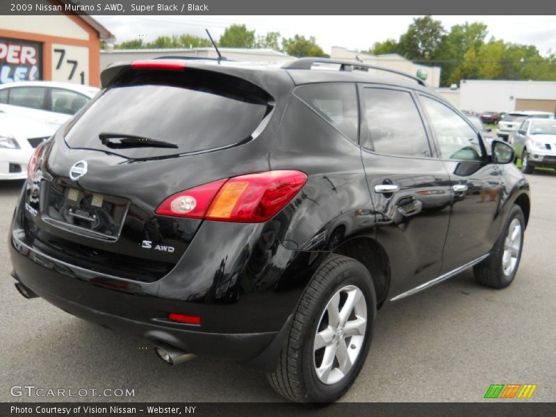 Super Black / Black 2009 Nissan Murano S AWD