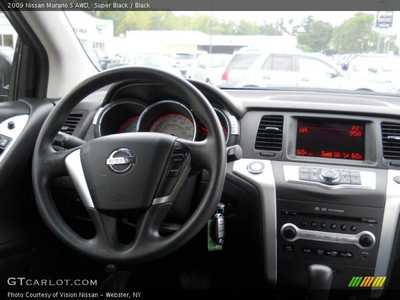 Super Black / Black 2009 Nissan Murano S AWD