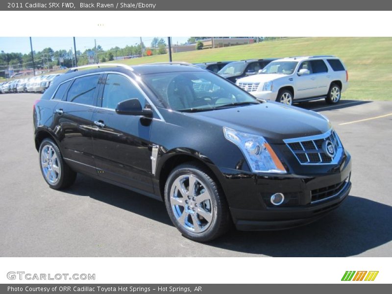 Black Raven / Shale/Ebony 2011 Cadillac SRX FWD