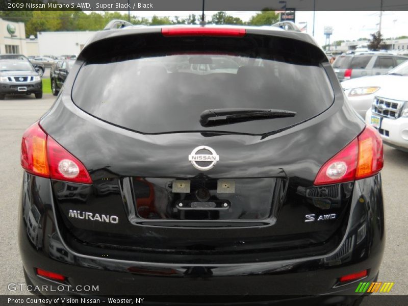 Super Black / Black 2009 Nissan Murano S AWD