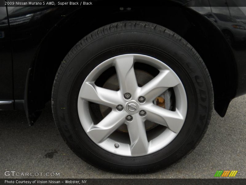 Super Black / Black 2009 Nissan Murano S AWD