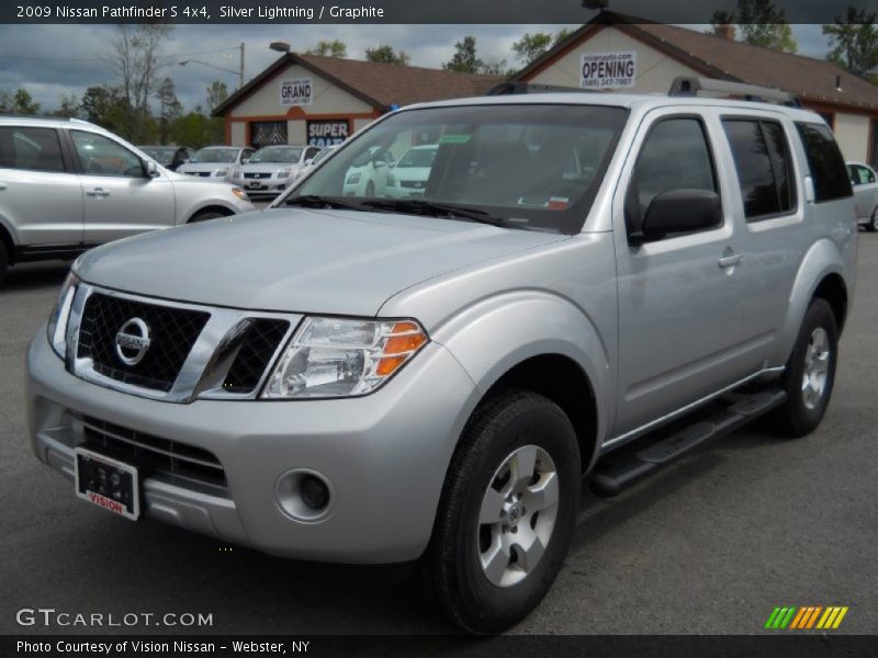 Silver Lightning / Graphite 2009 Nissan Pathfinder S 4x4
