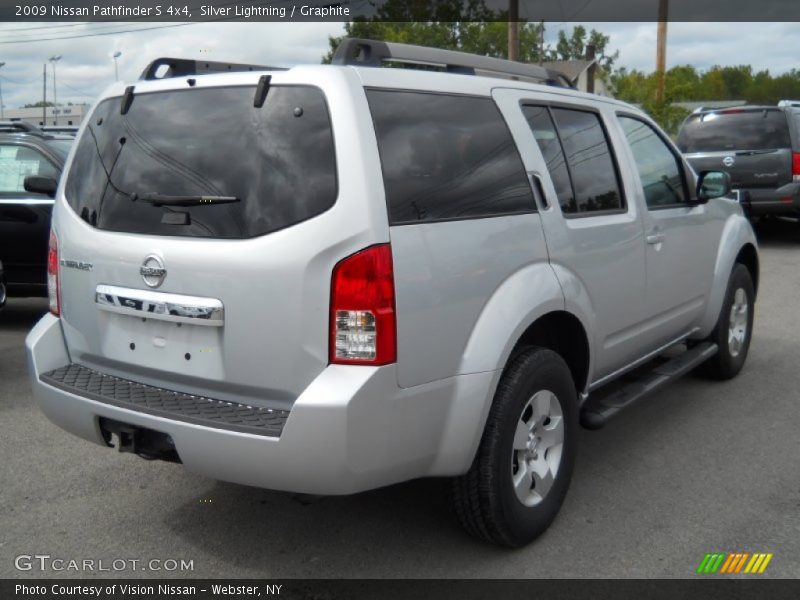 Silver Lightning / Graphite 2009 Nissan Pathfinder S 4x4