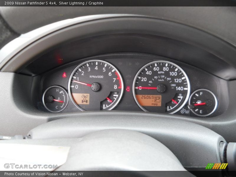 Silver Lightning / Graphite 2009 Nissan Pathfinder S 4x4