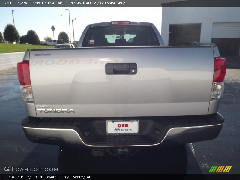 Silver Sky Metallic / Graphite Gray 2011 Toyota Tundra Double Cab