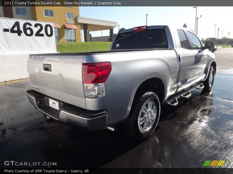 Silver Sky Metallic / Graphite Gray 2011 Toyota Tundra Double Cab