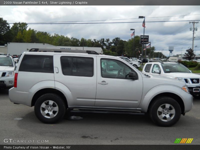 Silver Lightning / Graphite 2009 Nissan Pathfinder S 4x4