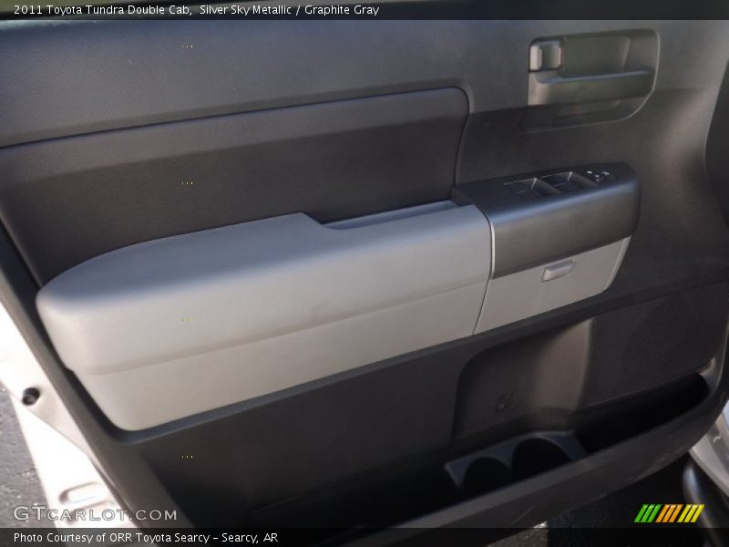 Silver Sky Metallic / Graphite Gray 2011 Toyota Tundra Double Cab
