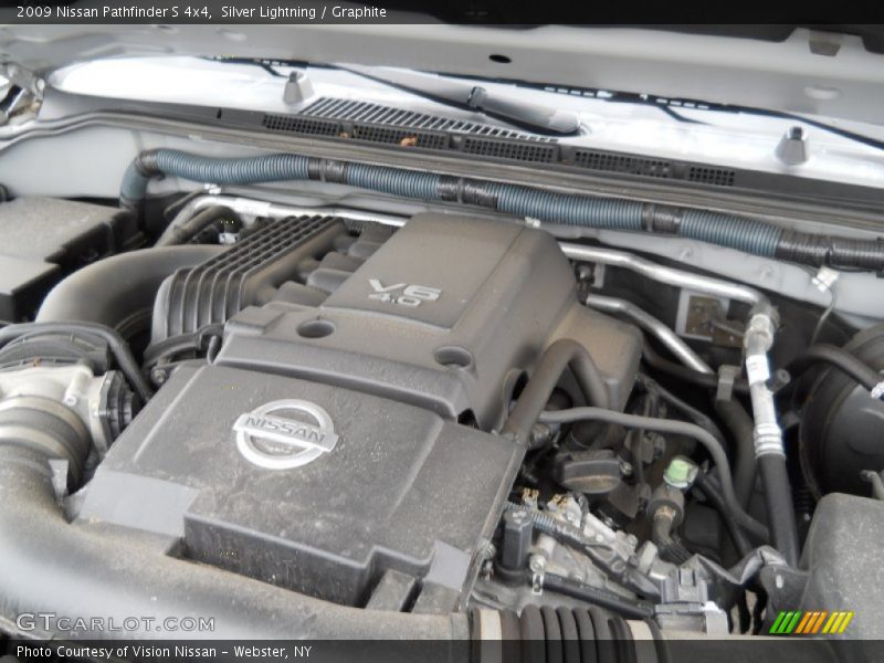 Silver Lightning / Graphite 2009 Nissan Pathfinder S 4x4