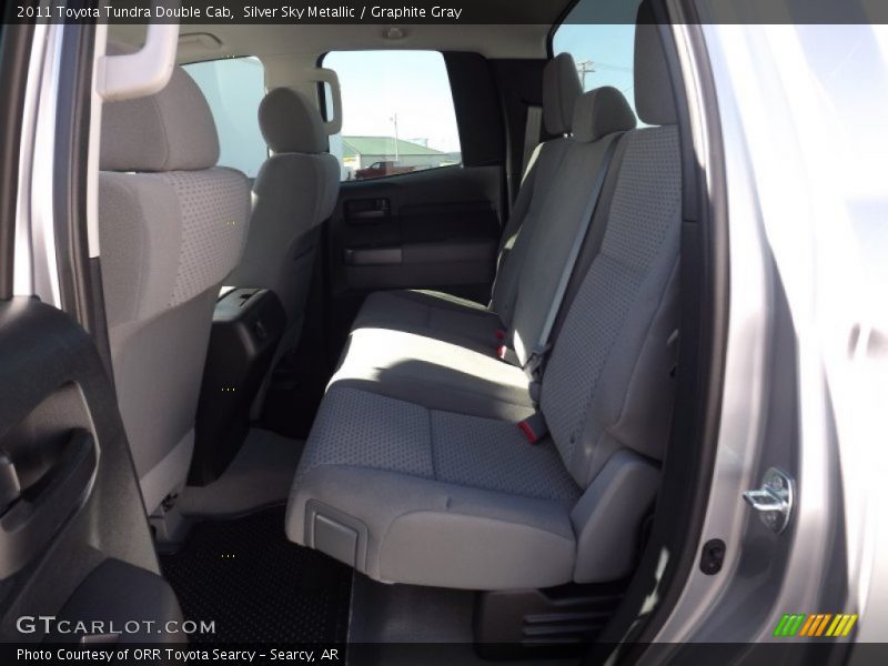 Silver Sky Metallic / Graphite Gray 2011 Toyota Tundra Double Cab