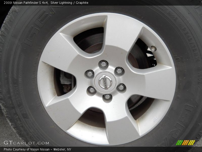 Silver Lightning / Graphite 2009 Nissan Pathfinder S 4x4