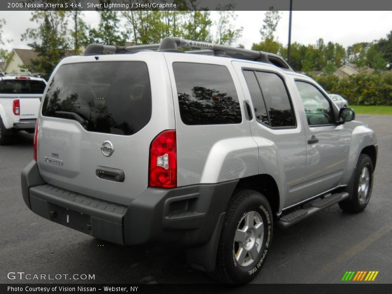 Silver Lightning / Steel/Graphite 2008 Nissan Xterra S 4x4