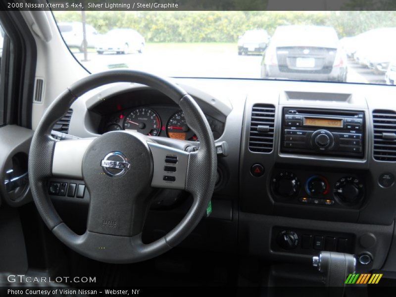 Silver Lightning / Steel/Graphite 2008 Nissan Xterra S 4x4