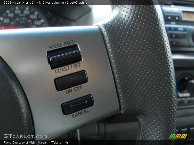 Silver Lightning / Steel/Graphite 2008 Nissan Xterra S 4x4