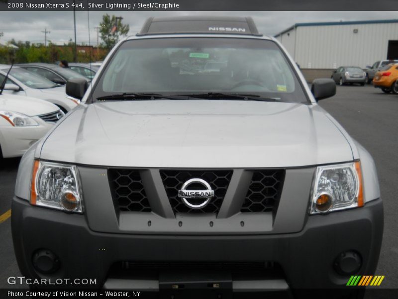 Silver Lightning / Steel/Graphite 2008 Nissan Xterra S 4x4