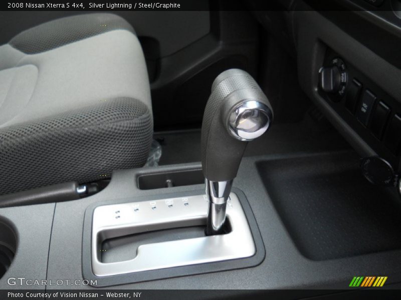 Silver Lightning / Steel/Graphite 2008 Nissan Xterra S 4x4
