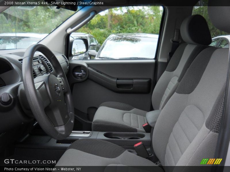 Silver Lightning / Steel/Graphite 2008 Nissan Xterra S 4x4