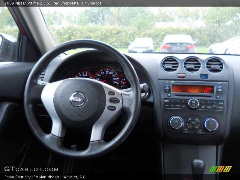 Red Brick Metallic / Charcoal 2009 Nissan Altima 2.5 S