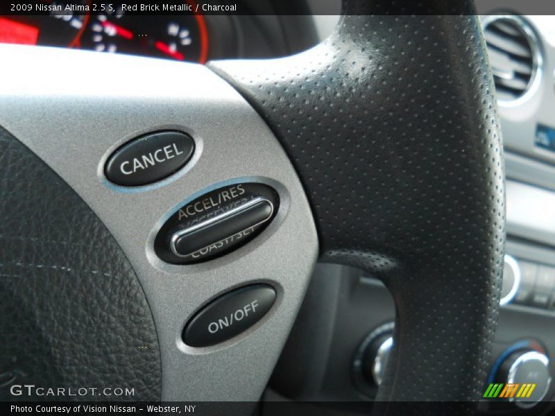 Red Brick Metallic / Charcoal 2009 Nissan Altima 2.5 S