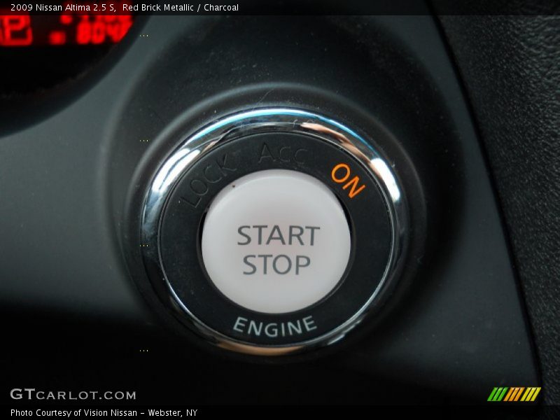 Red Brick Metallic / Charcoal 2009 Nissan Altima 2.5 S