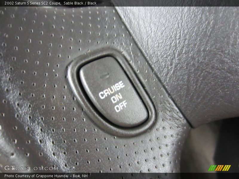 Sable Black / Black 2002 Saturn S Series SC2 Coupe