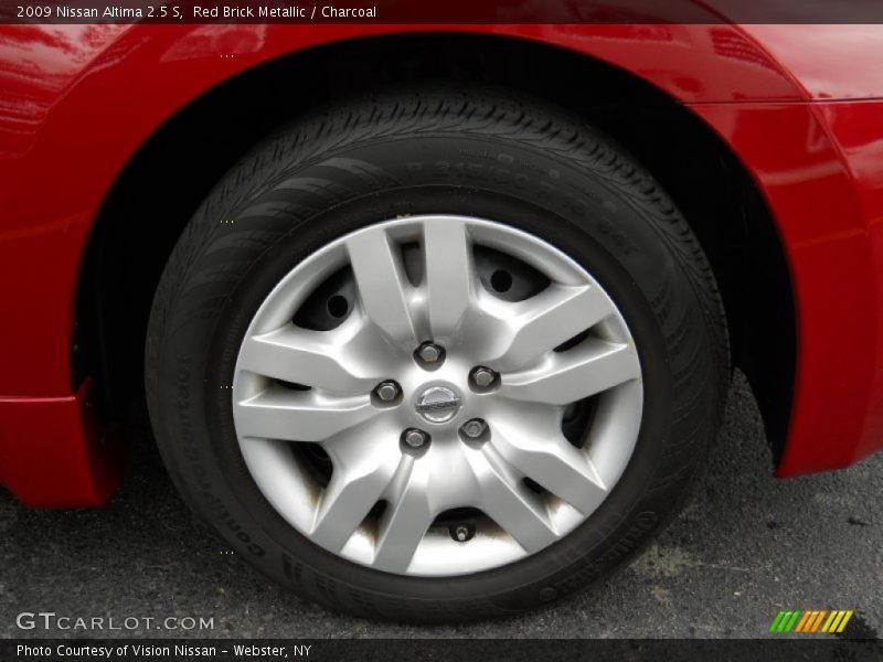 Red Brick Metallic / Charcoal 2009 Nissan Altima 2.5 S