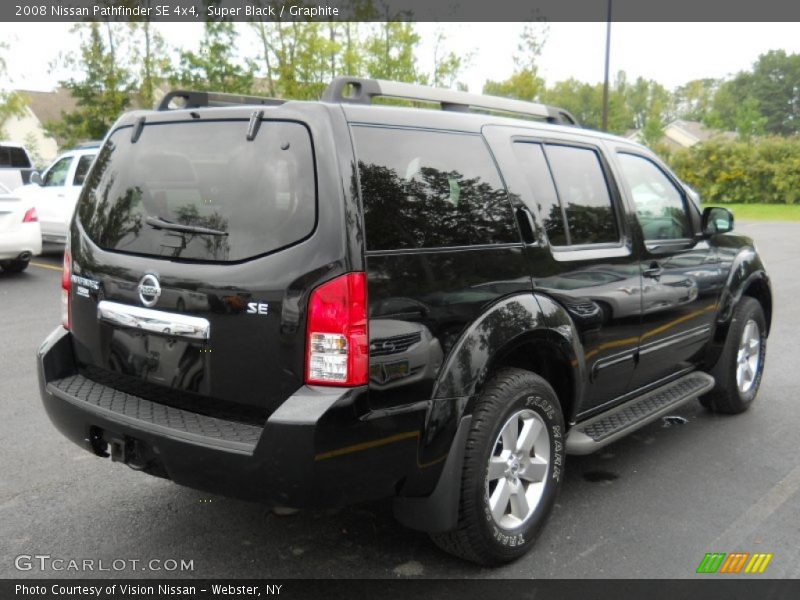 Super Black / Graphite 2008 Nissan Pathfinder SE 4x4