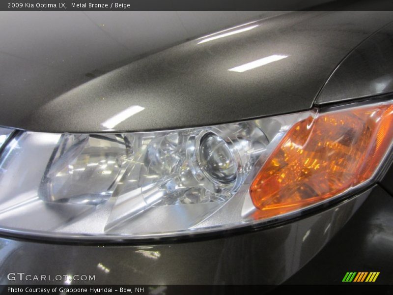 Metal Bronze / Beige 2009 Kia Optima LX