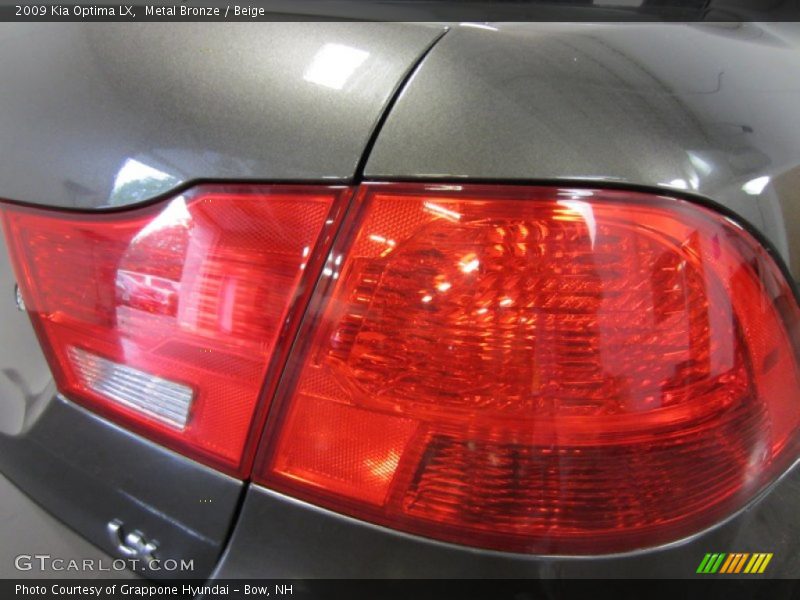 Metal Bronze / Beige 2009 Kia Optima LX