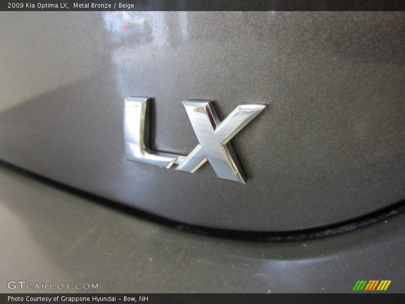 Metal Bronze / Beige 2009 Kia Optima LX